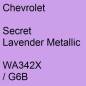 Preview: Chevrolet, Secret Lavender Metallic, WA342X / G6B.